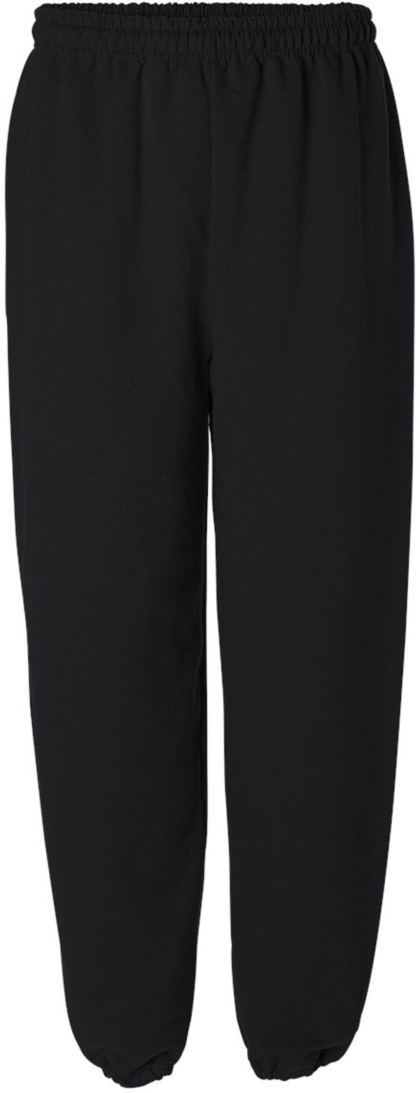 Am image of a Custom Gildan Heavy Blend Sweatpants in Black!