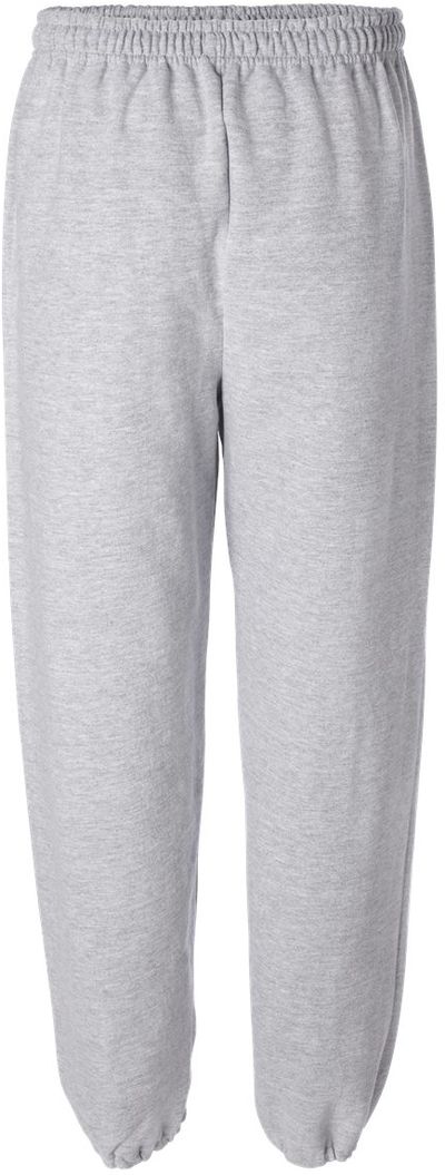 Am image of a Custom Gildan Heavy Blend Sweatpants in Sport Grey!
