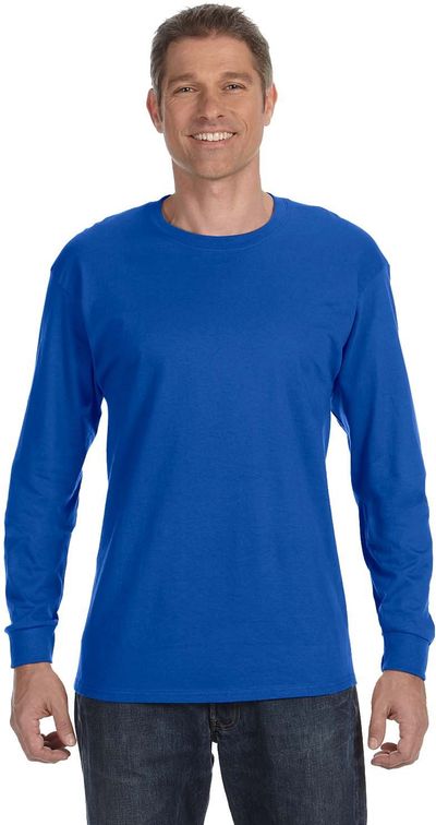 An image of a Custom Gildan Heavy Cotton Long Sleeve T Shirt!