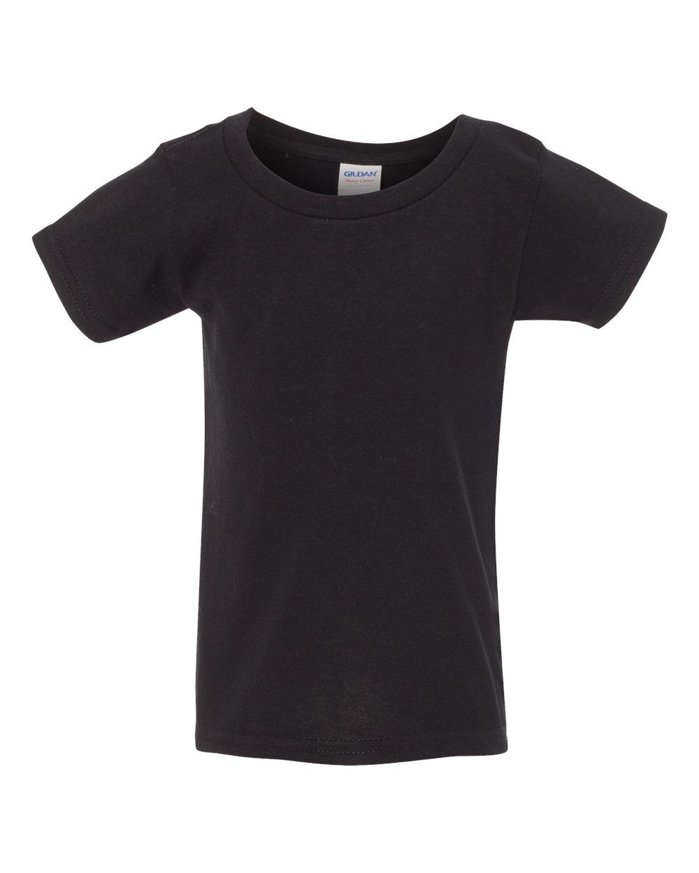 Gildan Heavy Cotton Toddler T Shirt in Black