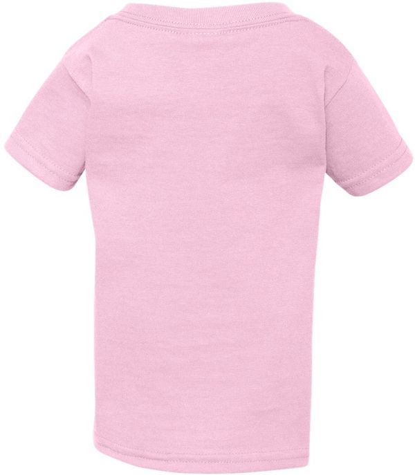 An image of a Custom Gildan Heavy Cotton Toddler T Shirt in Light Pink!