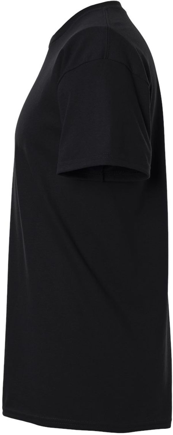 An image of a Custom GILDAN Heavy Cotton TShirt in Black!