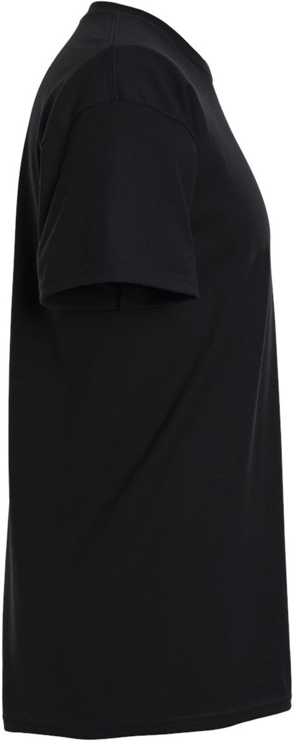 An image of a Custom GILDAN Heavy Cotton TShirt in Black!
