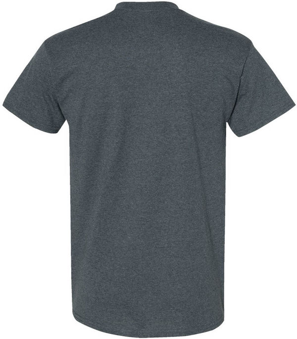 An image of a Custom GILDAN Heavy Cotton TShirt in Dark Heather!