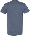 An image of a Custom GILDAN Heavy Cotton TShirt in Heather Navy!