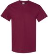 An image of a Custom GILDAN Heavy Cotton TShirt in Maroon!