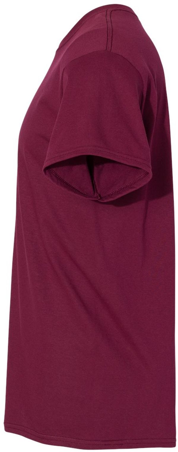 An image of a Custom GILDAN Heavy Cotton TShirt in Maroon!