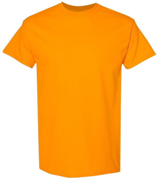 An image of a Custom GILDAN Heavy Cotton TShirt in Tennessee Orange!