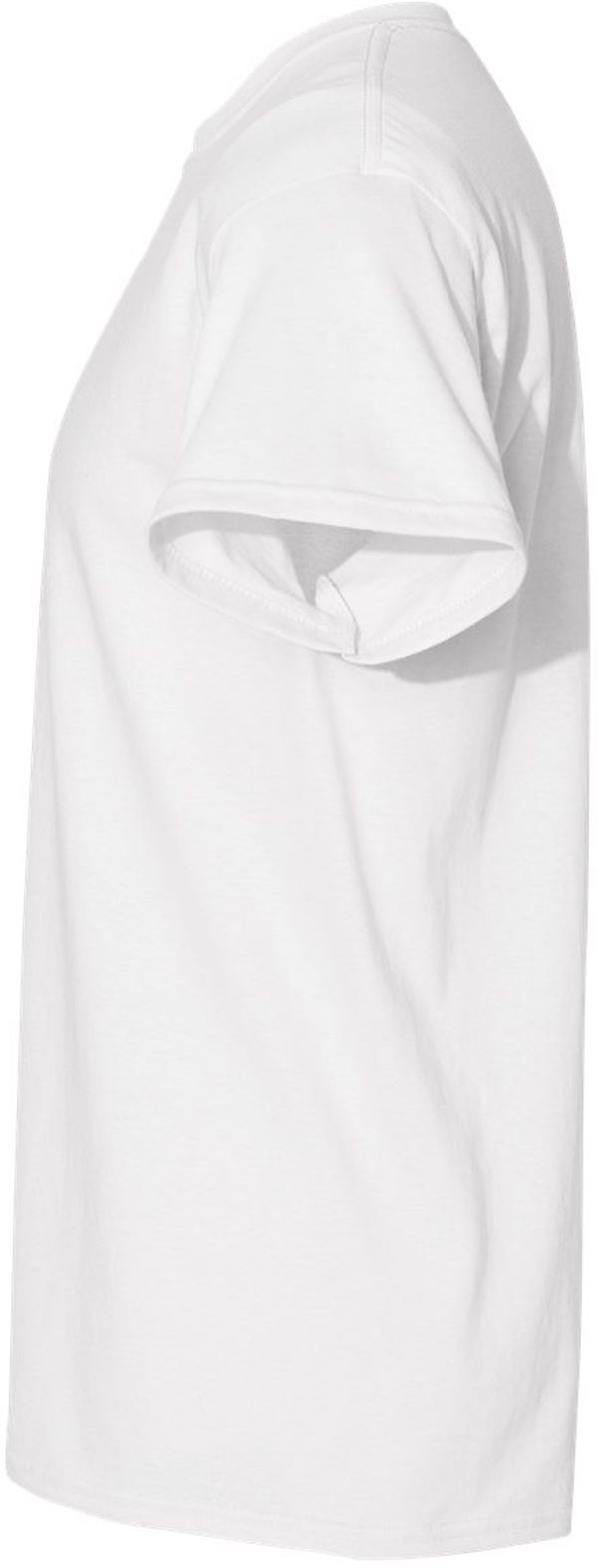 An image of a Custom GILDAN Heavy Cotton TShirt in White!