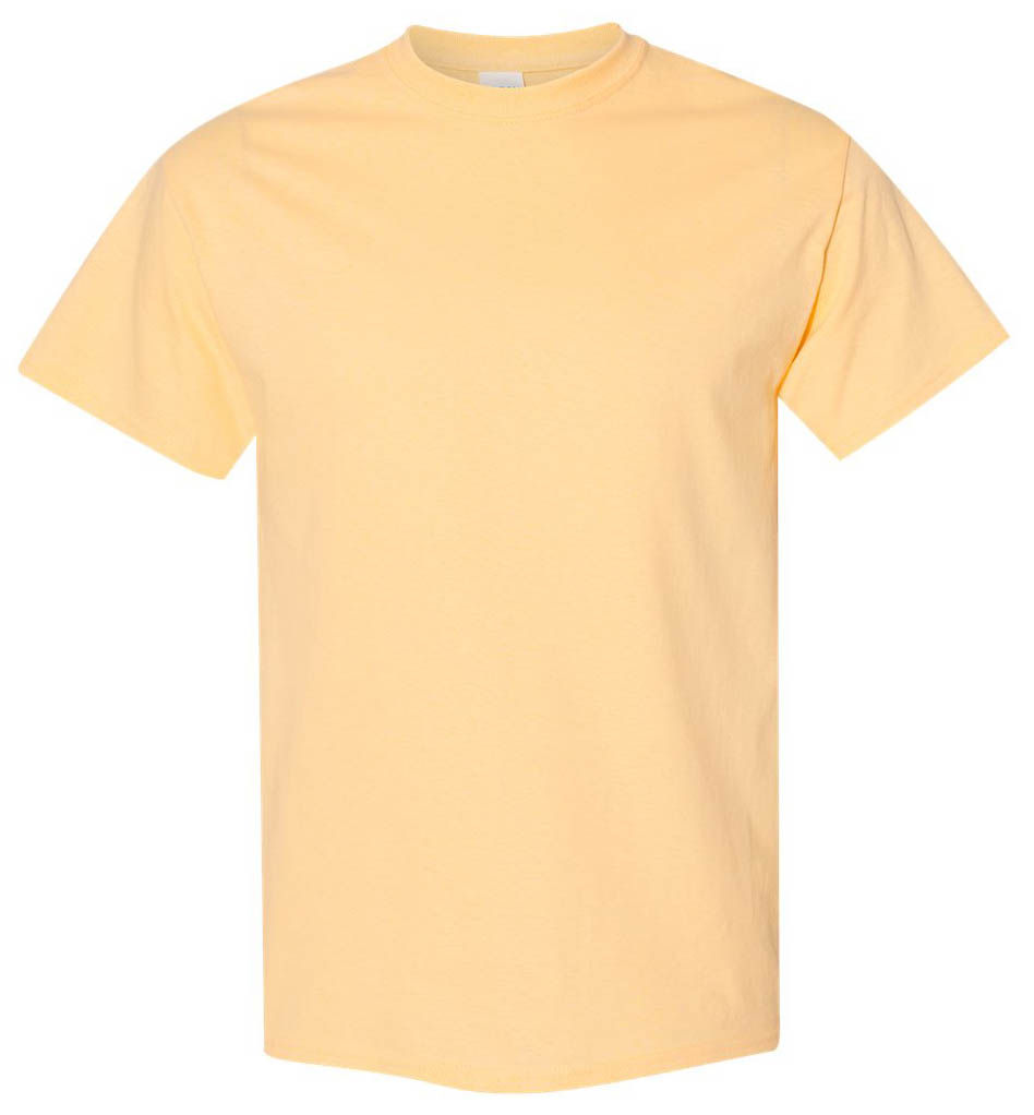 GILDAN Heavy Cotton TShirt in Yellow Haze
