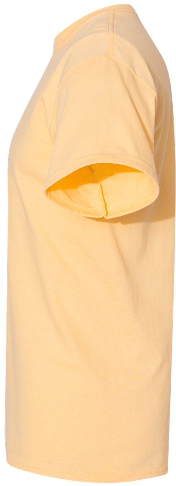 An image of a Custom GILDAN Heavy Cotton TShirt in Yellow Haze!