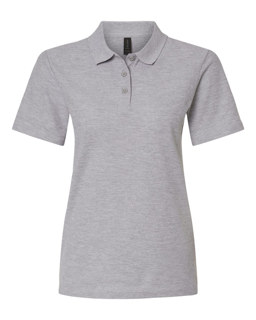 Gildan Ladies' Softstyle Double Pique Polo in RS SPORT GREY