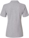 Am image of a Custom Gildan Ladies' Softstyle Double Pique Polo in RS SPORT GREY!