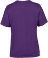 Am image of a Custom Gildan Performance T shirt in Purple!