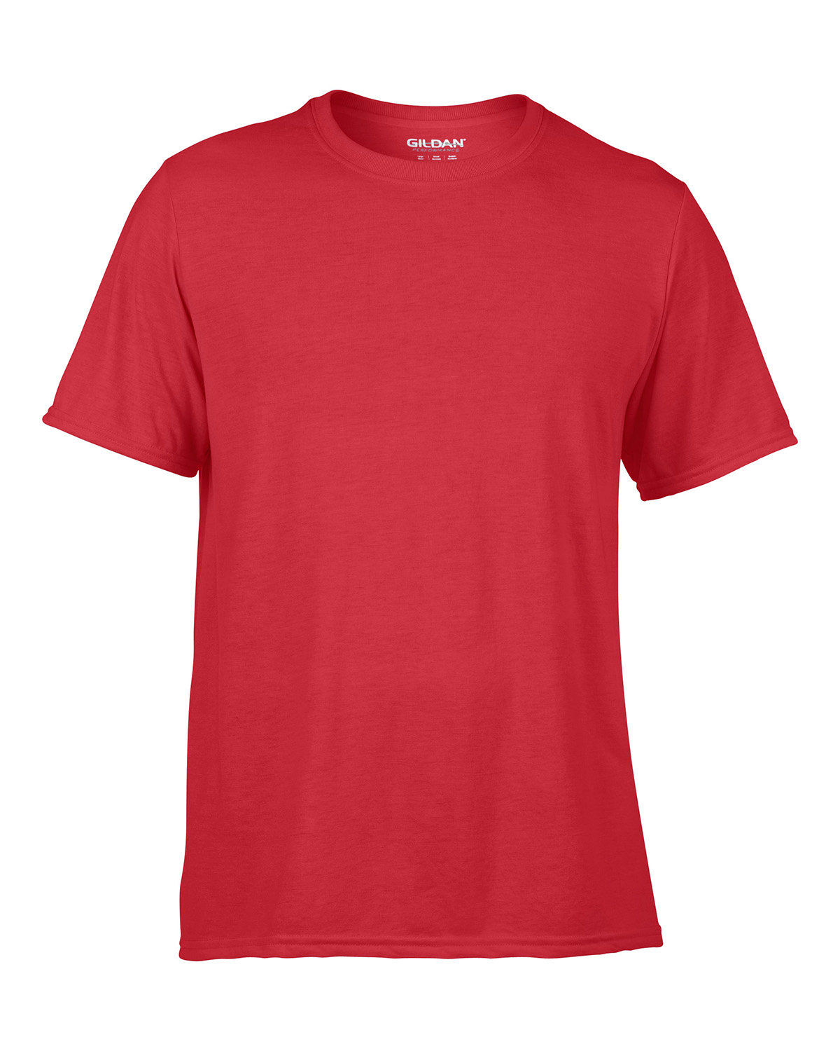 Gildan Performance T shirt in Red