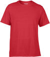 An image of a Custom Gildan Performance T shirt in Red!