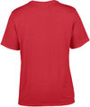 An image of a Custom Gildan Performance T shirt in Red!