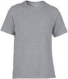 Am image of a Custom Gildan Performance T shirt in Sport Grey!