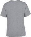Am image of a Custom Gildan Performance T shirt in Sport Grey!