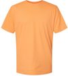 An image of a Custom Gildan Softstyle CVC T Shirt in Tangerine Mist!