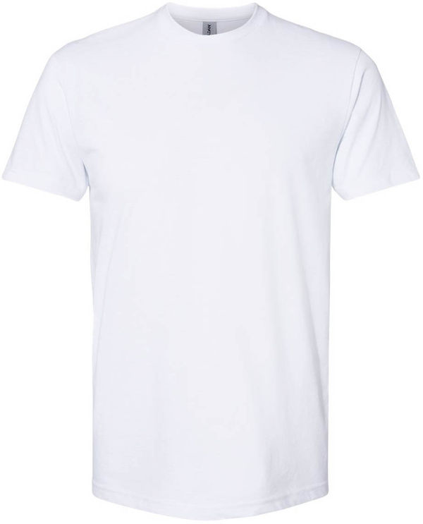 An image of a Custom Gildan Softstyle CVC T Shirt in White!
