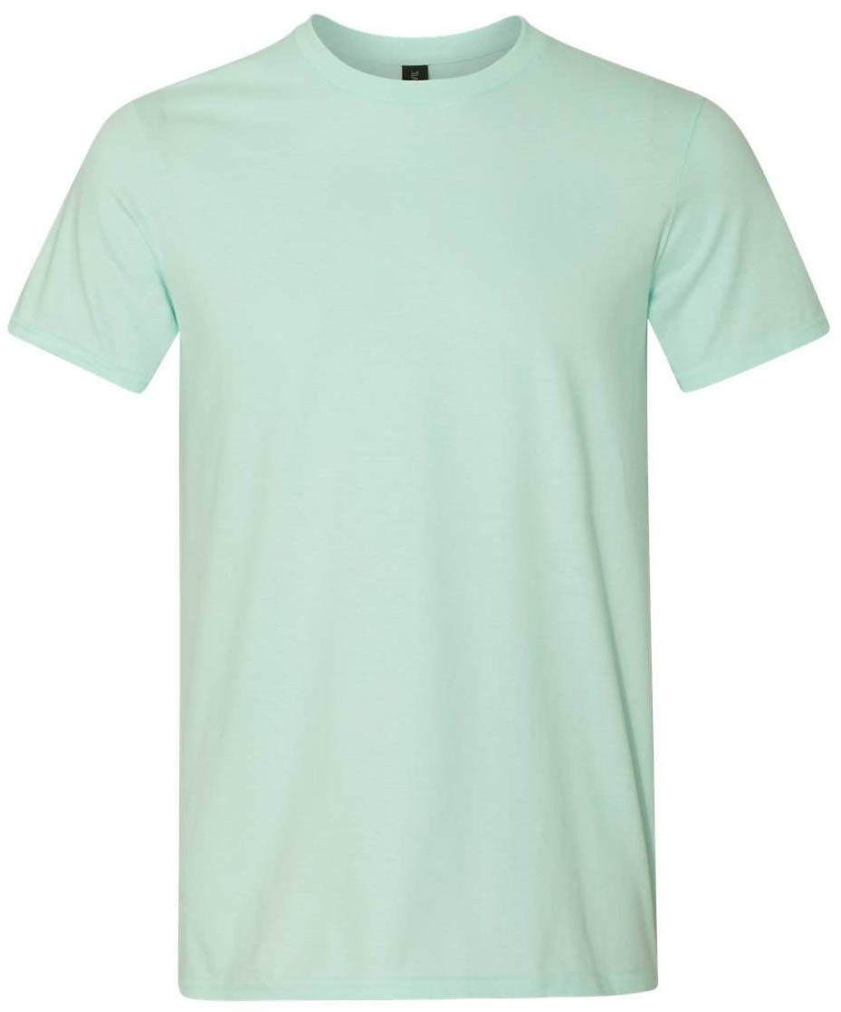 Gildan Softstyle Lightweight TShirt in Teal Ice