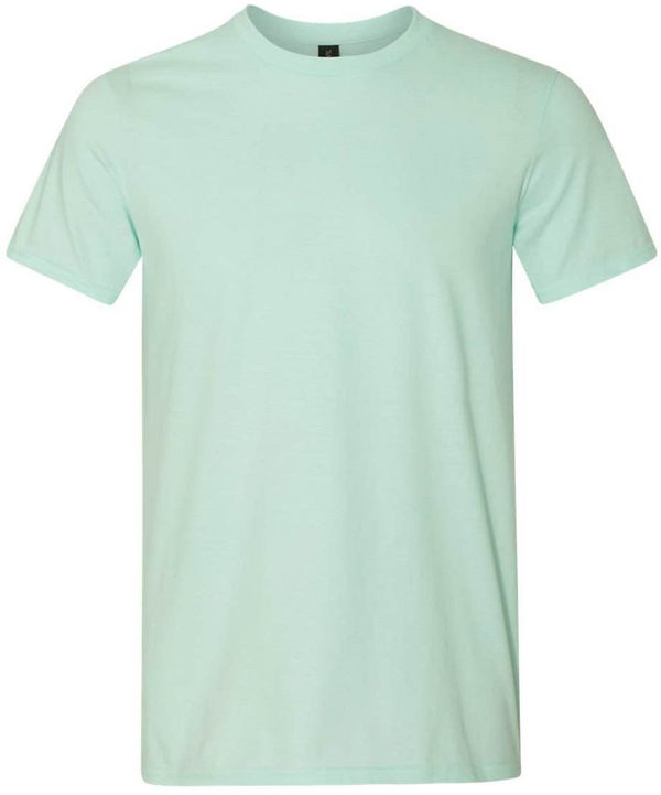 An image of a Custom Gildan Softstyle Lightweight TShirt in Teal Ice!