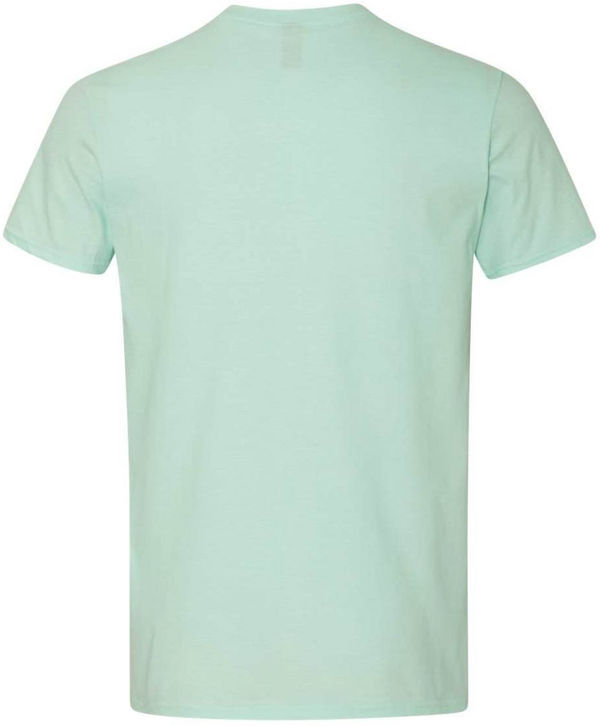 An image of a Custom Gildan Softstyle Lightweight TShirt in Teal Ice!