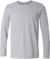 An image of a Custom Gildan Softstyle Long Sleeve T Shirt in Sport Grey!