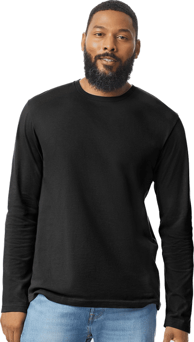 An image of a Custom Gildan Softstyle Long Sleeve T Shirt!