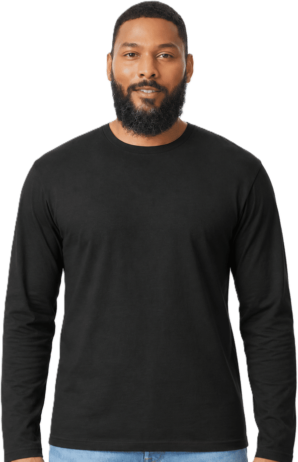 An image of a Custom Gildan Softstyle Long Sleeve T Shirt!