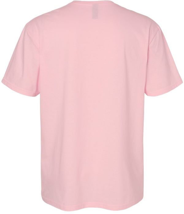 Am image of a Custom Gildan Softstyle T Shirt in Light Pink!