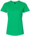 An image of a Custom Gildan Softstyle Women's Midweight T Shirt in Irish Green!