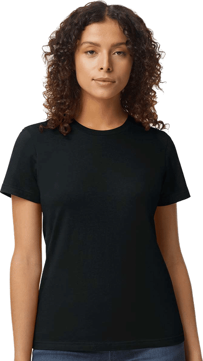 An image of a Custom Gildan Softstyle Women's Midweight T Shirt!