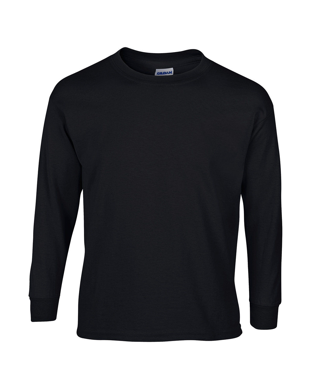 Gildan Ultra Cotton Long Sleeve in Black