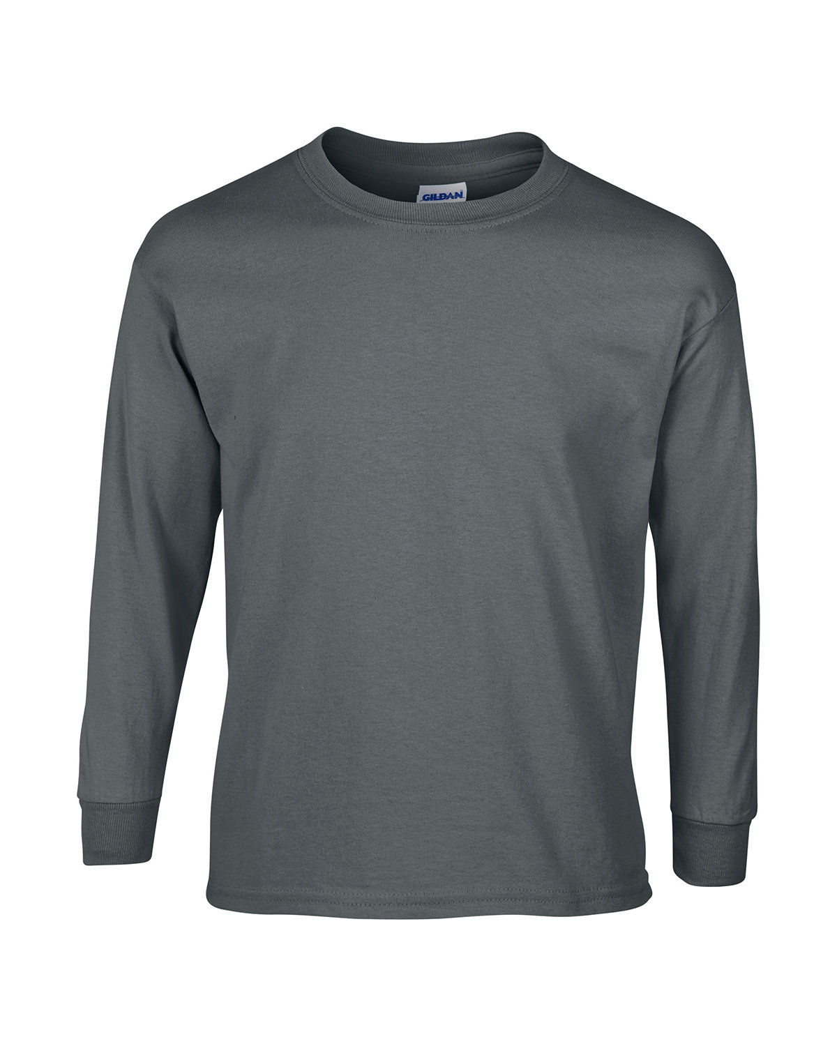 Gildan Ultra Cotton Long Sleeve in Charcoal