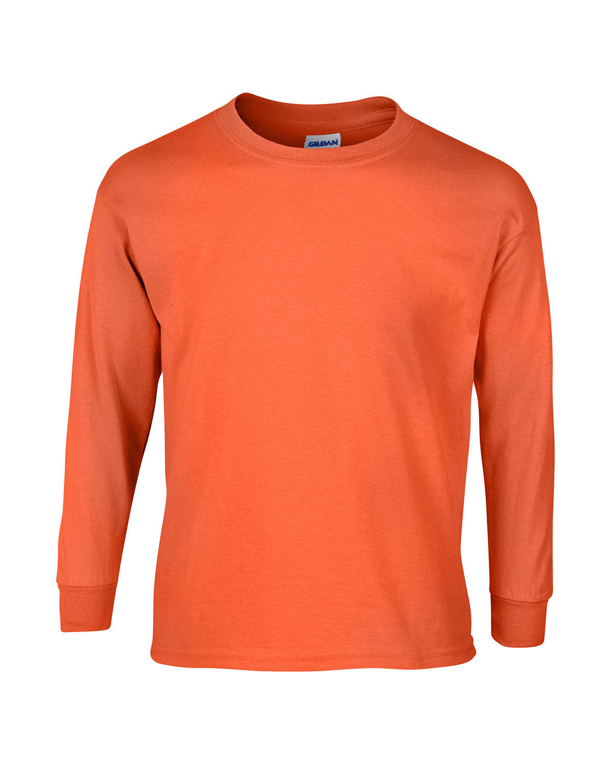 Gildan Ultra Cotton Long Sleeve in Orange