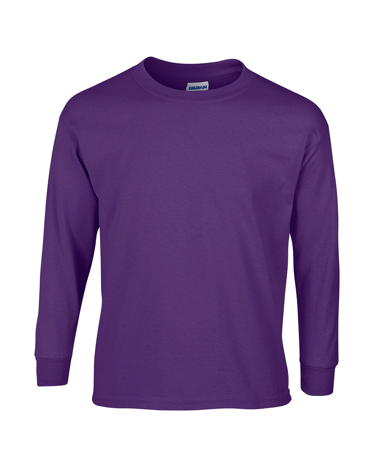 Gildan Ultra Cotton Long Sleeve in Purple