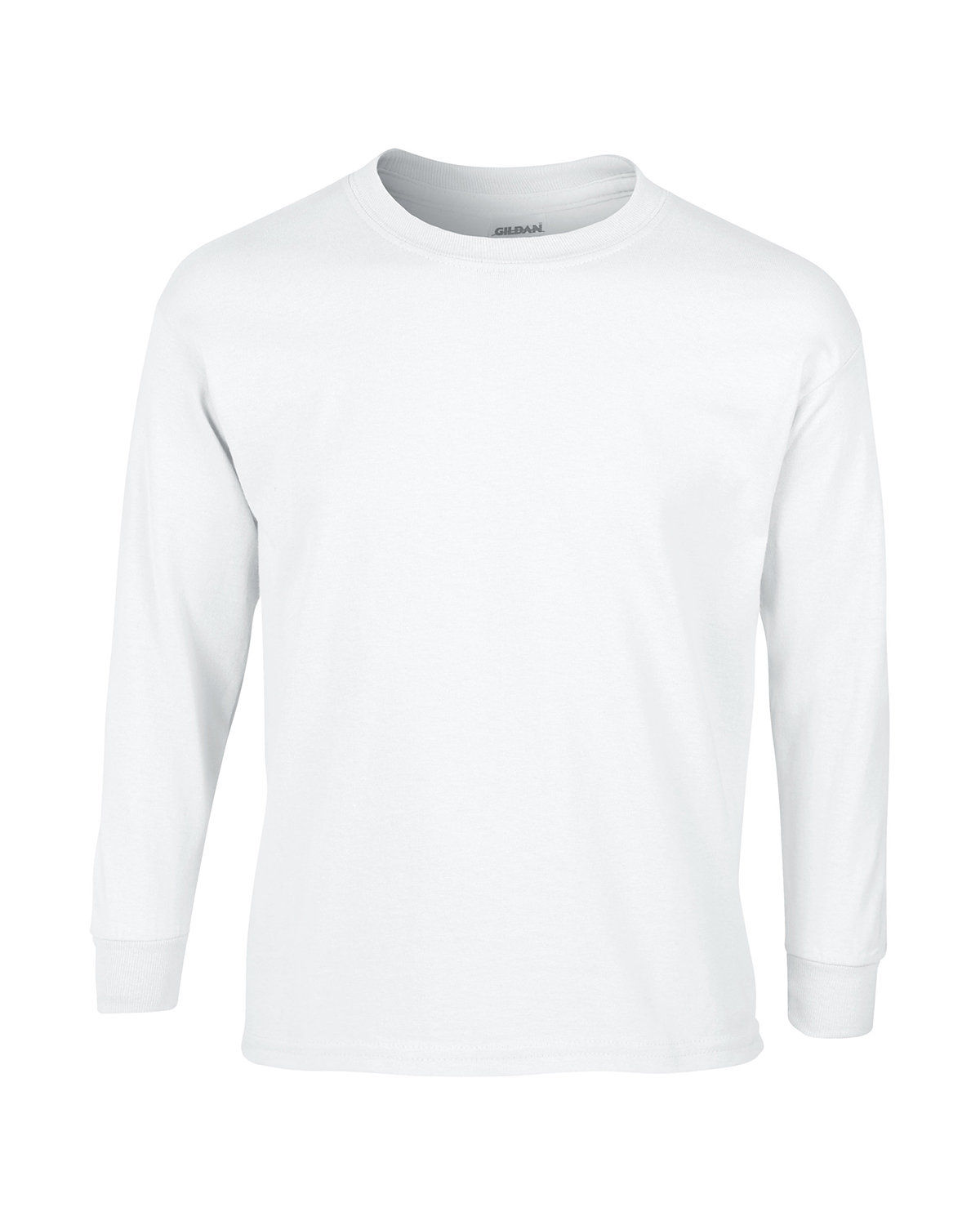 Gildan Ultra Cotton Long Sleeve in White