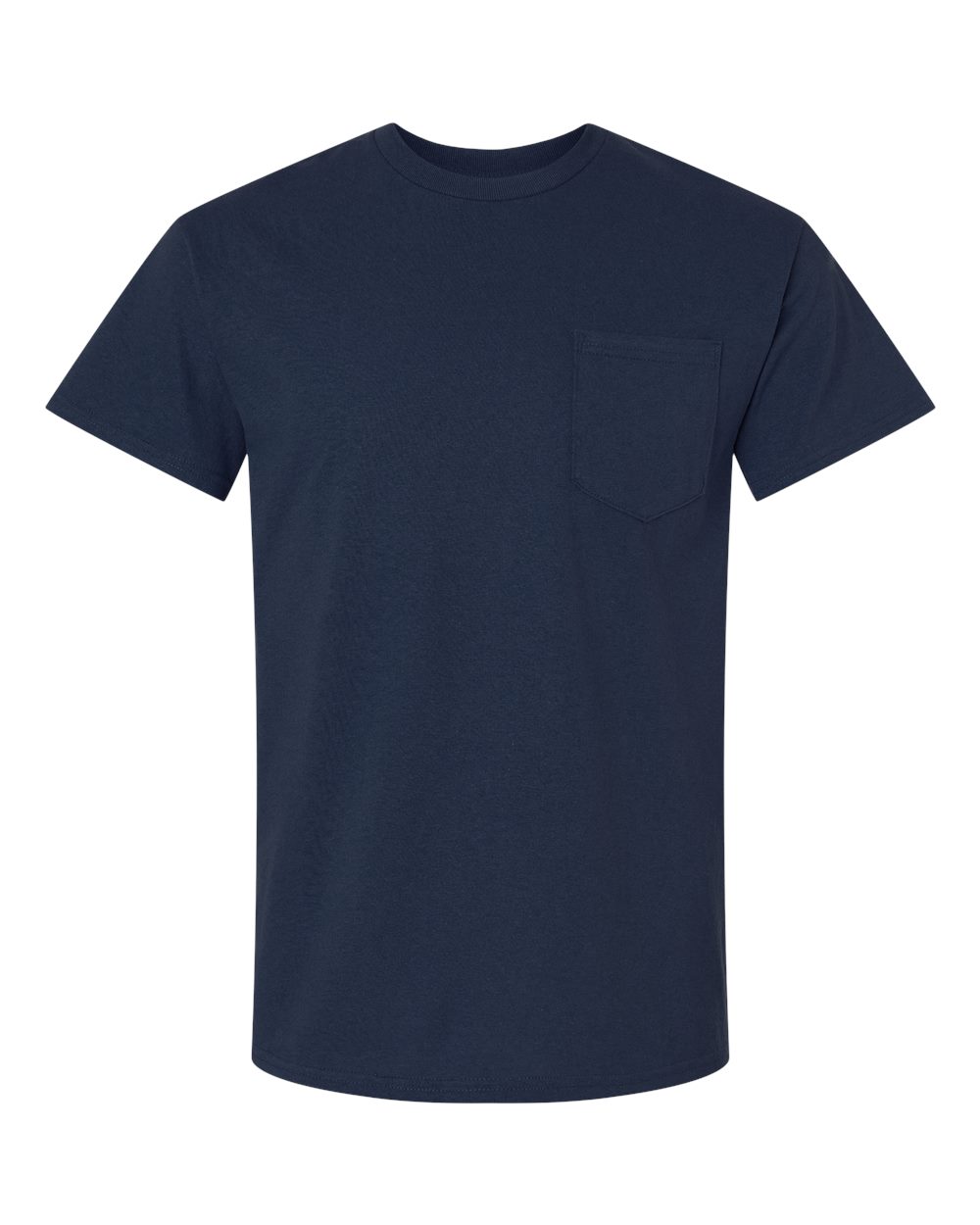 Gildan Ultra Cotton Pocket T Shirt in Navy