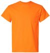 An image of a Custom Gildan Ultra Cotton Pocket T Shirt in Safety Orange!