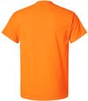 An image of a Custom Gildan Ultra Cotton Pocket T Shirt in Safety Orange!