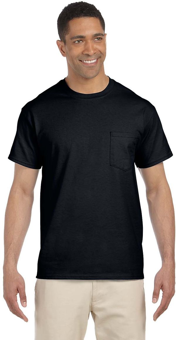 An image of a Custom Gildan Ultra Cotton Pocket T Shirt!