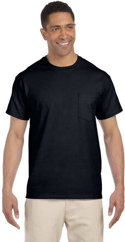 An image of a Custom Gildan Ultra Cotton Pocket T Shirt!