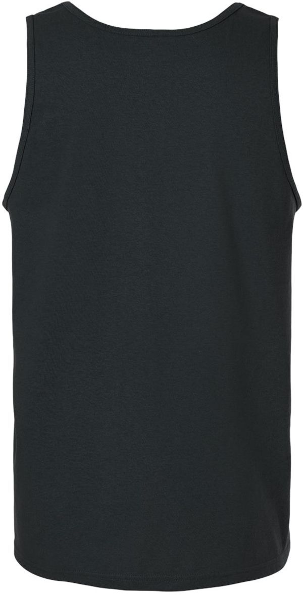 Am image of a Custom Gildan Ultra Cotton Tank Top in Black!