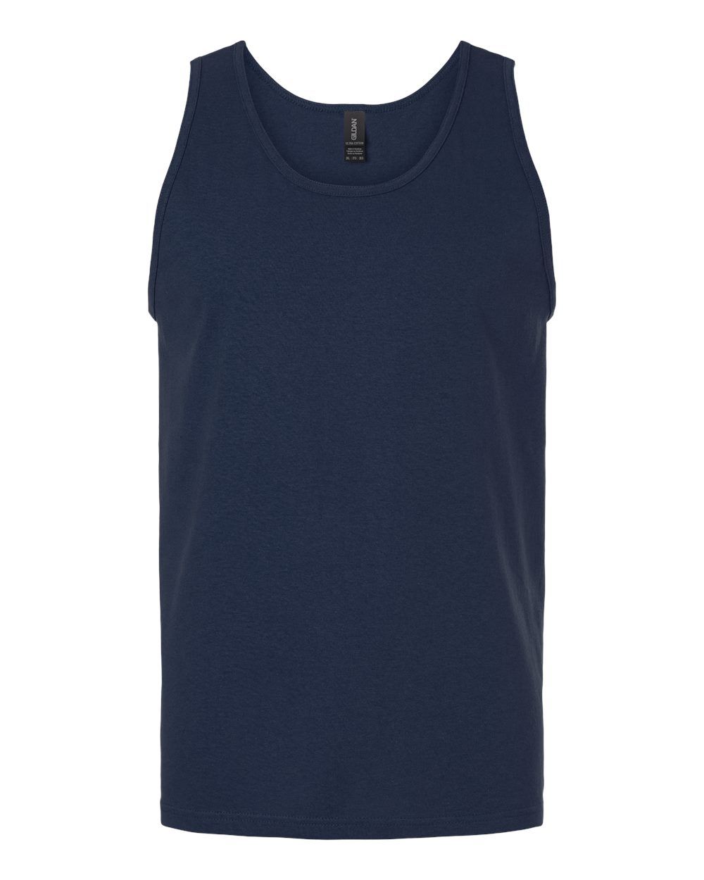 Gildan Ultra Cotton Tank Top in Navy