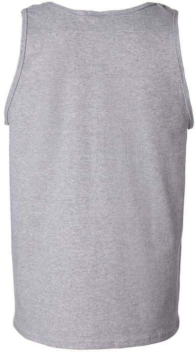 Am image of a Custom Gildan Ultra Cotton Tank Top in Sport Grey!
