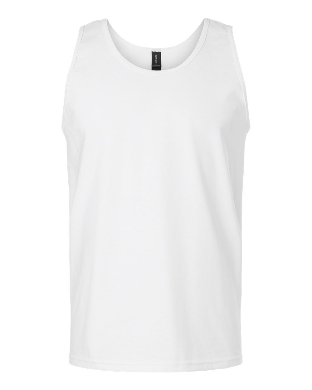 Gildan Ultra Cotton Tank Top in White