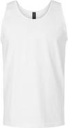 Am image of a Custom Gildan Ultra Cotton Tank Top in White!