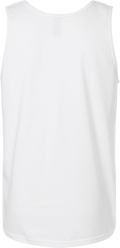 Am image of a Custom Gildan Ultra Cotton Tank Top in White!